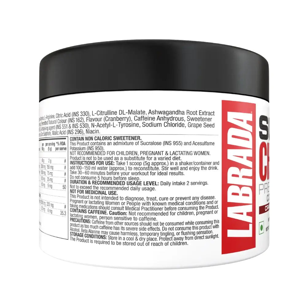 Labrada Super Charge Pre Workout