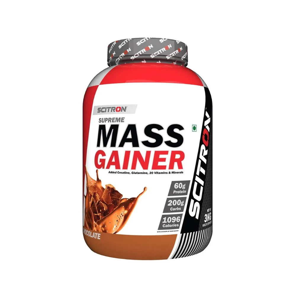 Scitron Supreme Mass Gainer 3Kg Vanilla