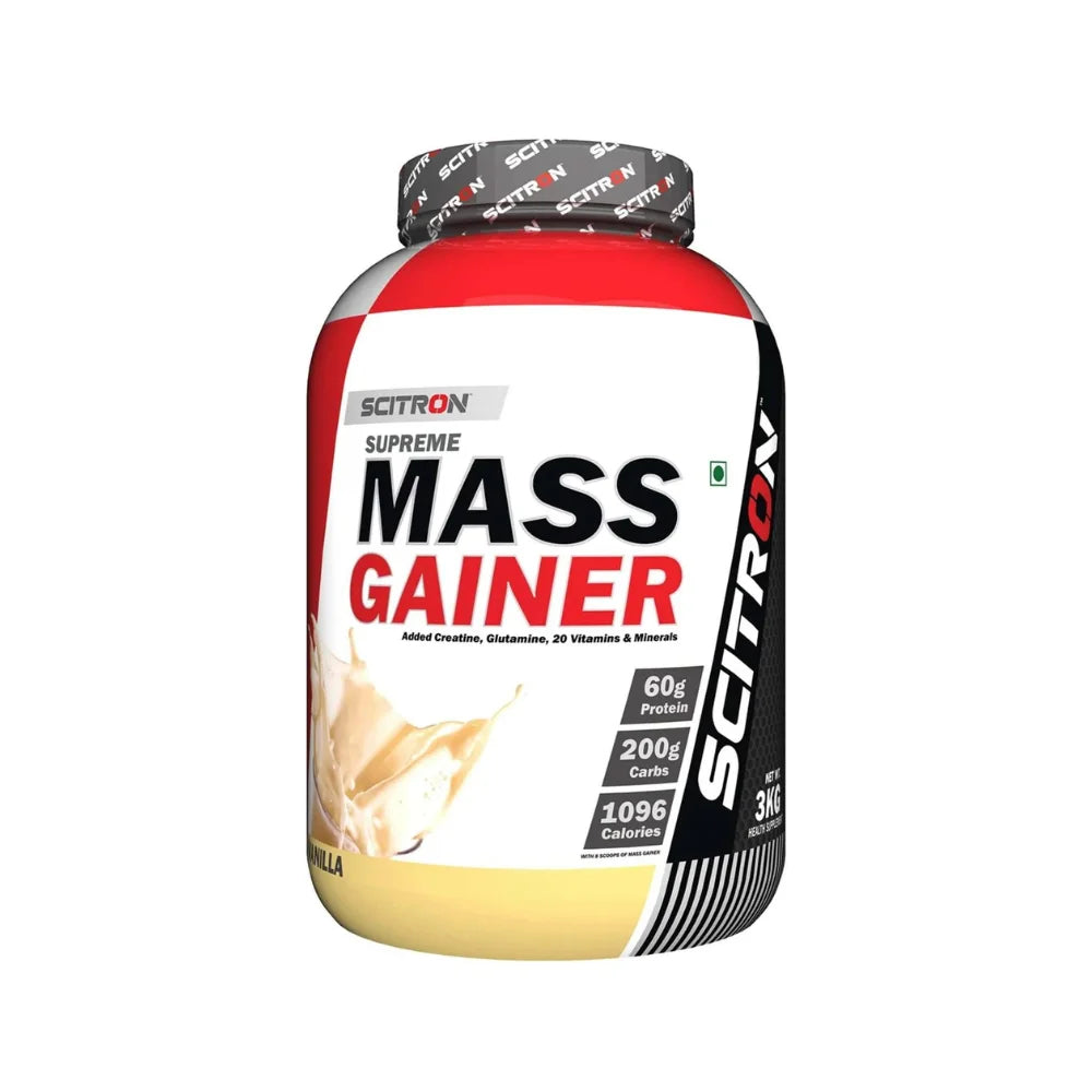 Scitron Supreme Mass Gainer 3Kg Chocolate 