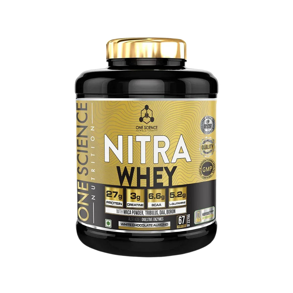 One Science Nitra Whey Protein 5 Lb Cookies & Cream 