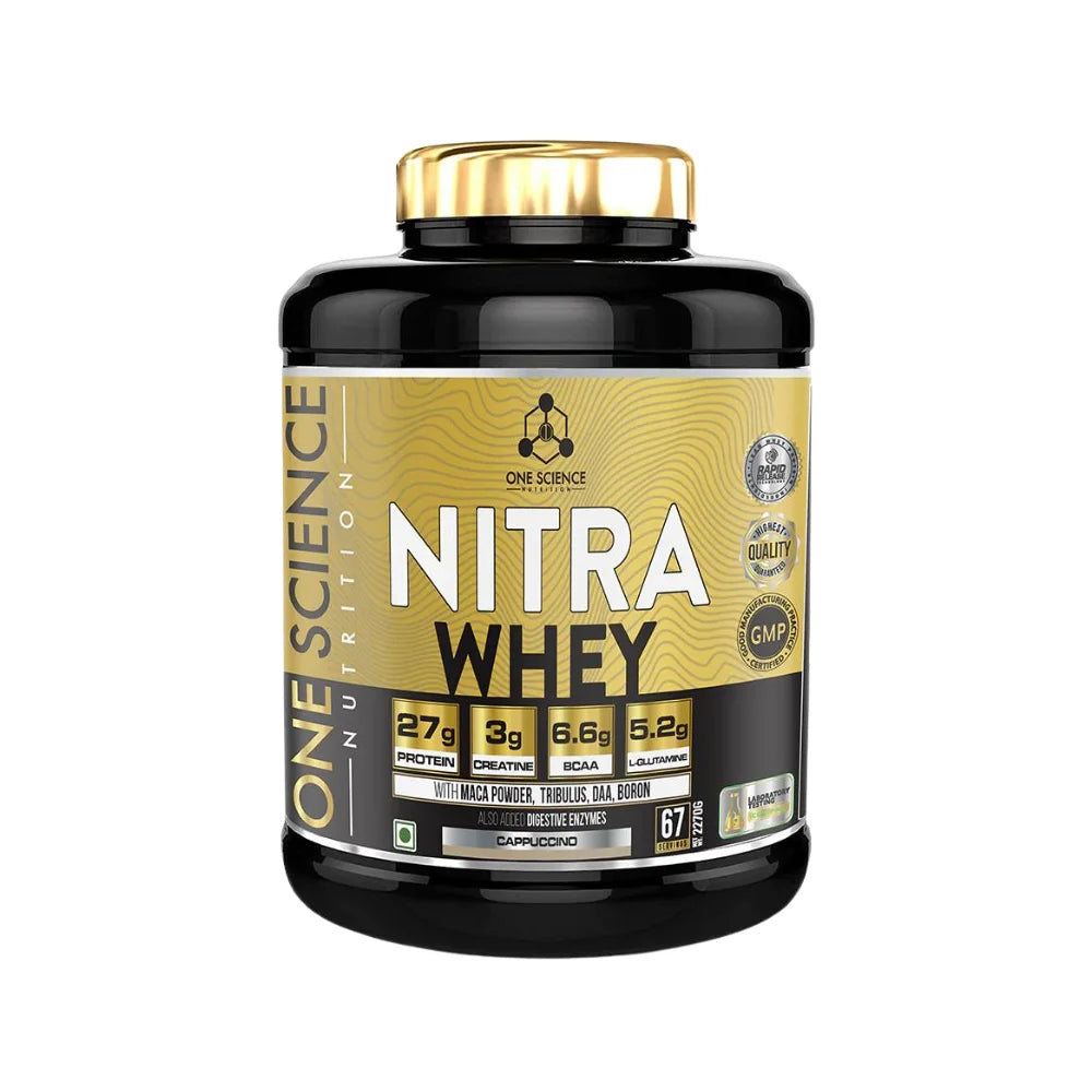 One Science Nitra Whey Protein 5 Lb Chocolate Hazelnut