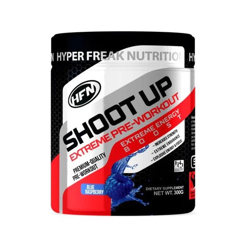 HFN Shoot Up Pre Workout 300g Blue Raspberry