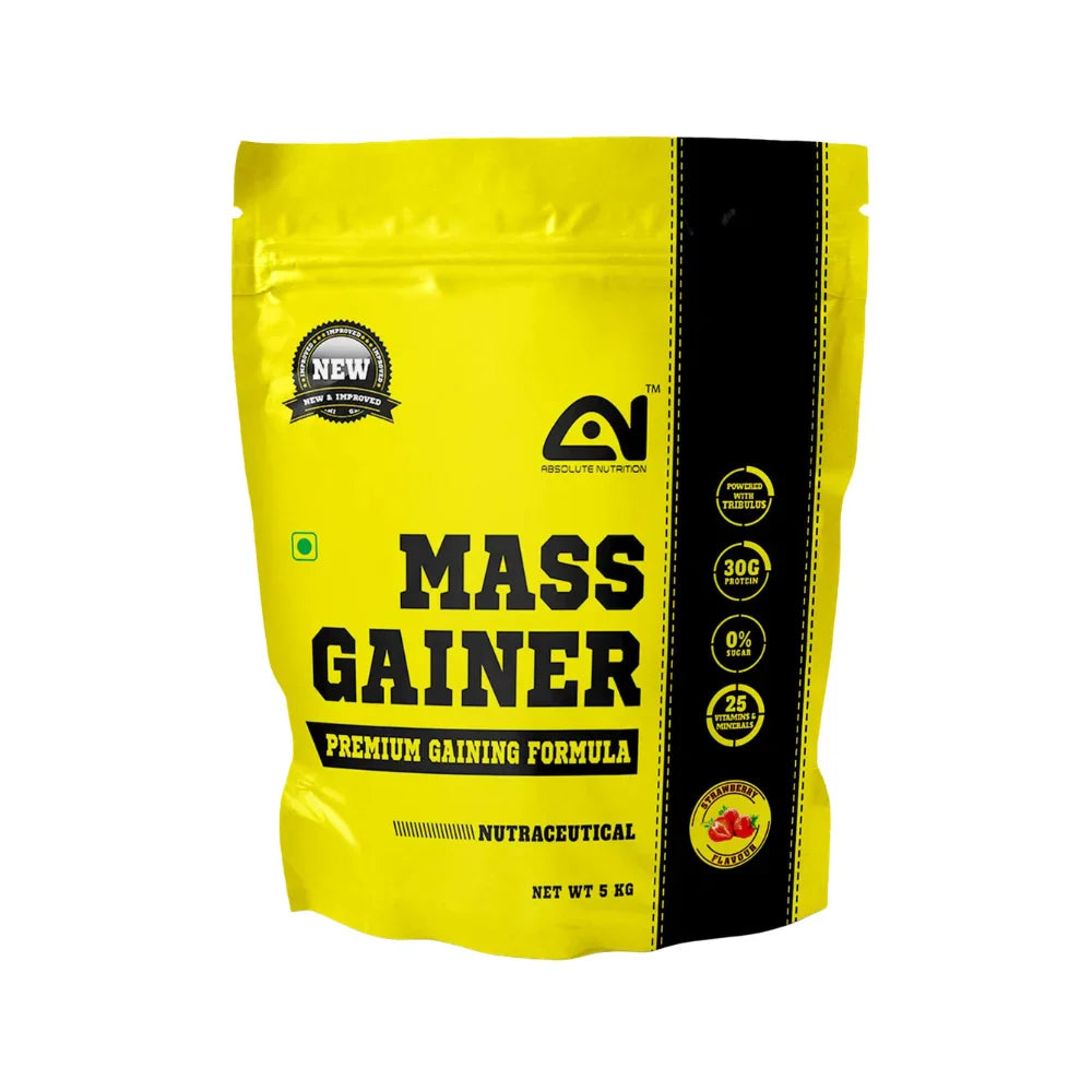 Absolute Nutrition Mass Gainer 1Kg, French Vanilla