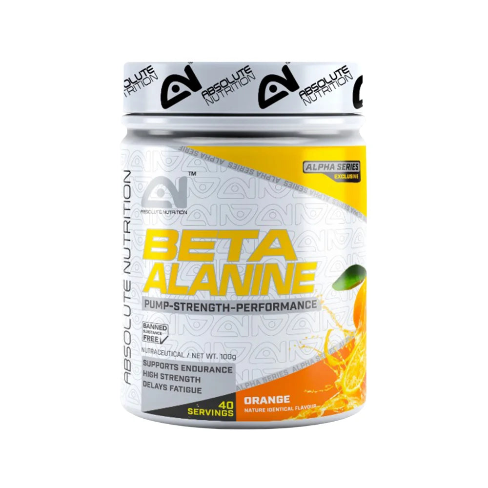 Absolute Nutrition Beta Alanine 100g Orange