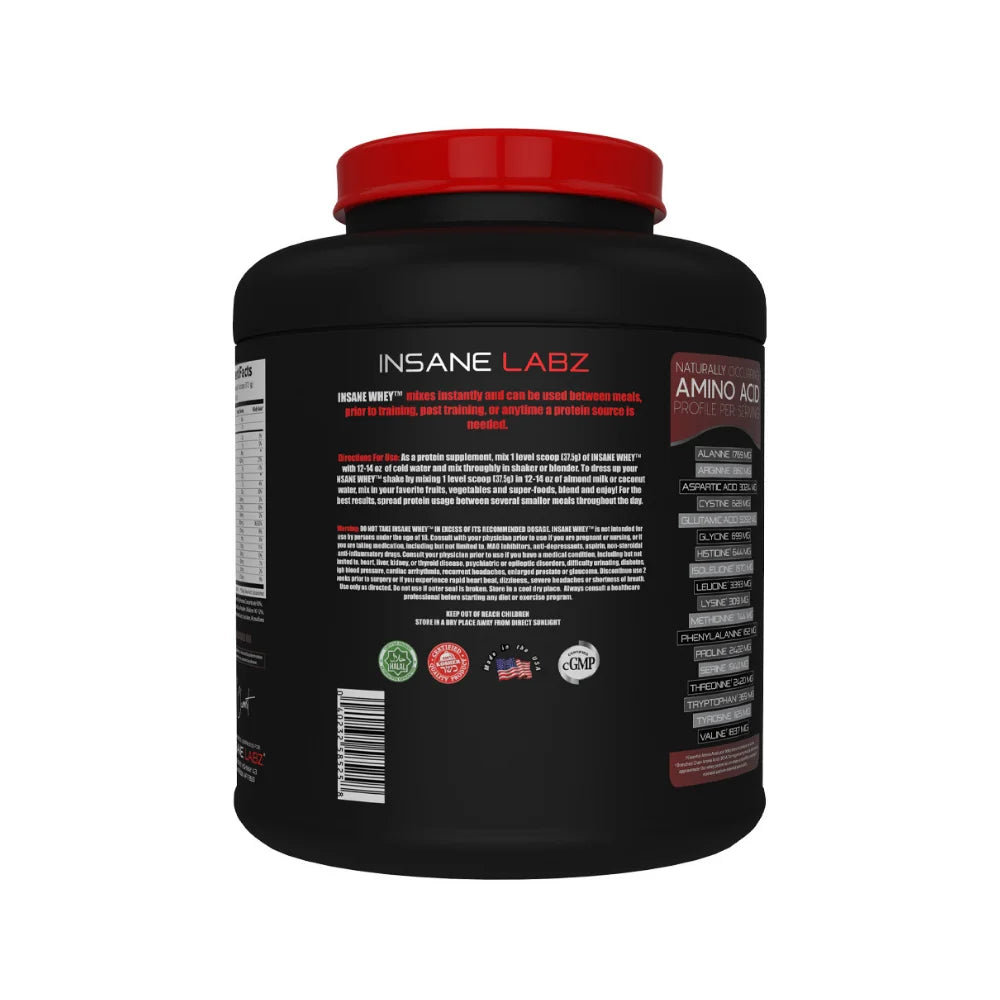 Insane Labz Insane Whey Protein + Free Shaker