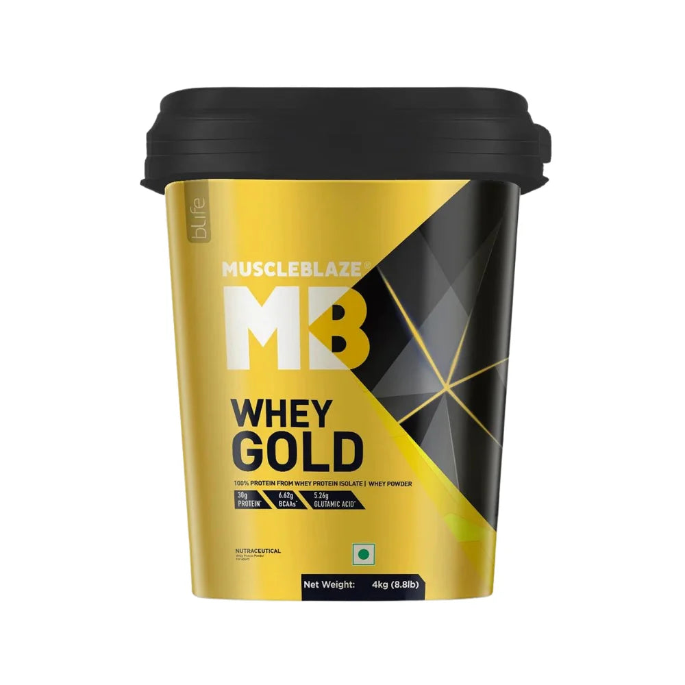 MuscleBlaze Whey Gold Protein (Rich Milk Chocolate)