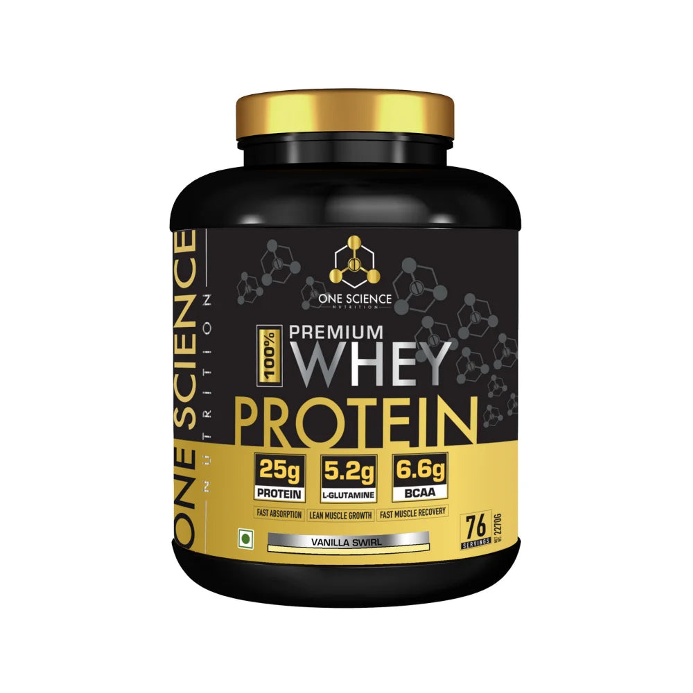 One Science Premium Whey Protein 5 Lb Blueberry Muffin 