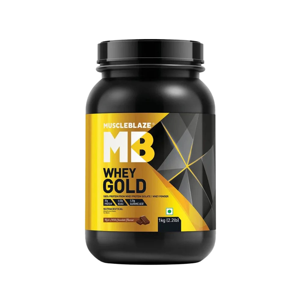 MuscleBlaze Whey Gold Protein (Rich Milk Chocolate)