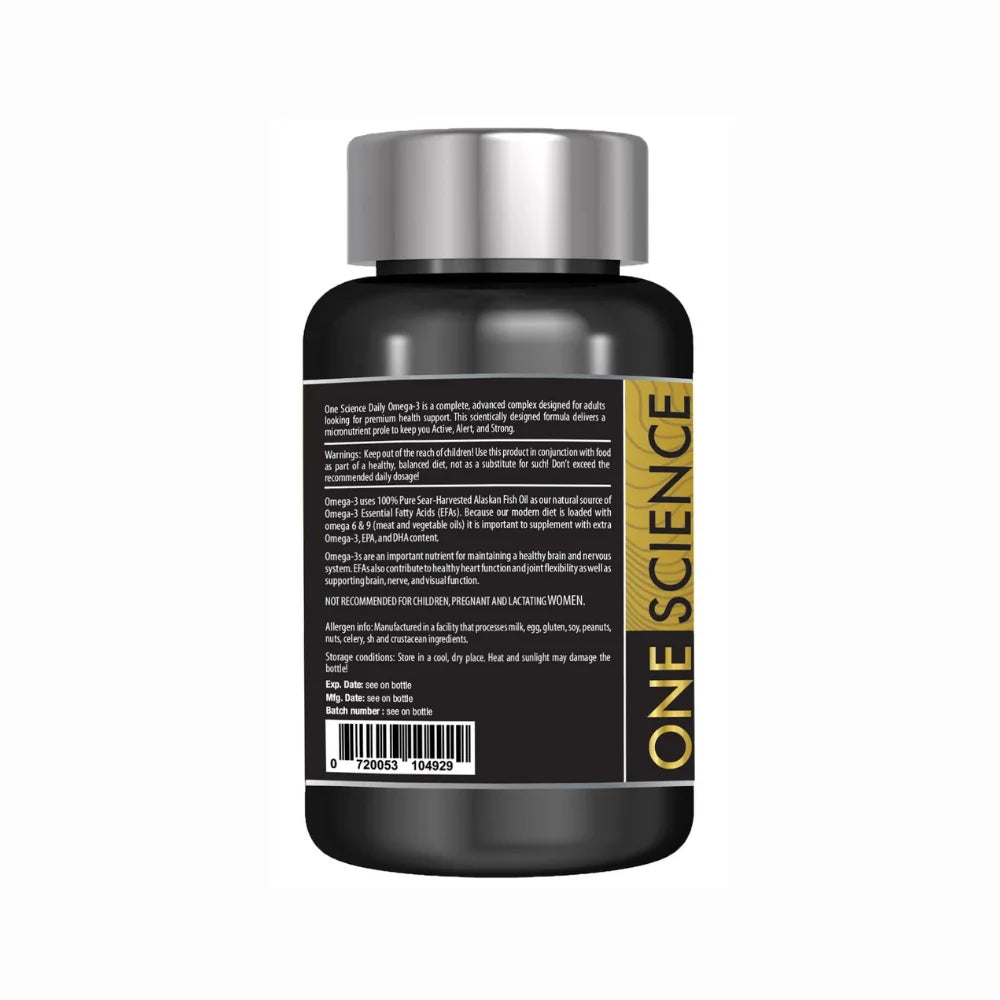 One Science Omega-3 Alaskan Fish Oil