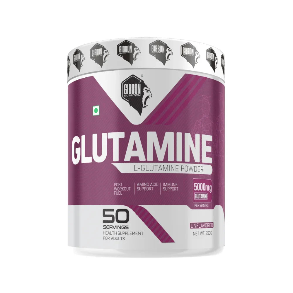 Gibbon Glutamine 250g 50 Servings