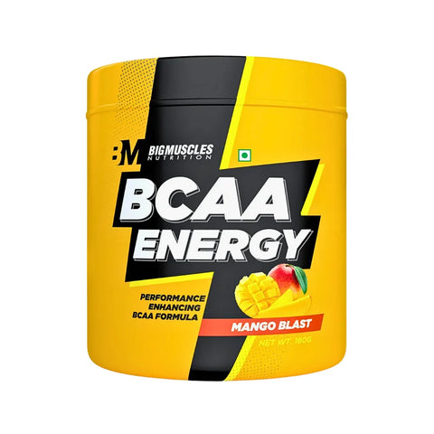 Big Muscles BCAA Energy 180g (30 Servings) Green Apple 