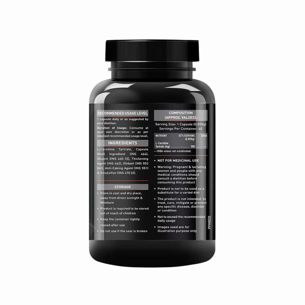 MuscleBlaze L-Carnitine L-Tartrate