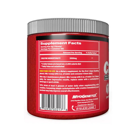 MyoGenetix Creatine 300g