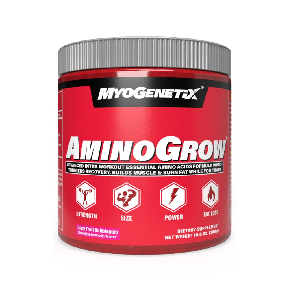 Myogenetix Aminogrow 300g Juicy Fruit Bubblegum