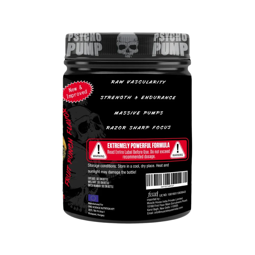 One Science Psycho Pump Pre Workout