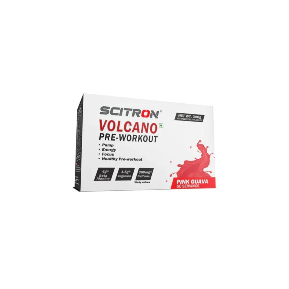 Scitron Volcano Pre Workout + Free Scitron X Nutriride T-Shirt