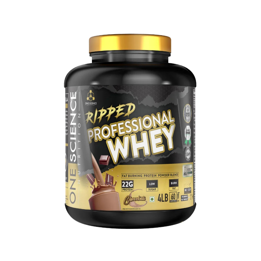 One Science Ripped Professional Whey 4 Lb  Vanilla