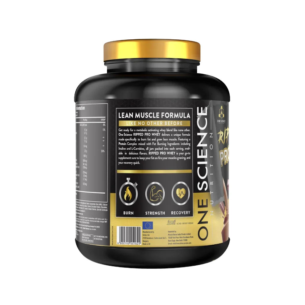 One Science Ripped Professional Whey 4 Lb + One Science Micronized Creatine