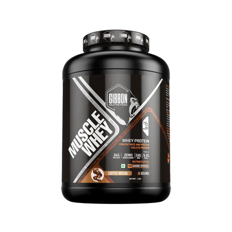 Gibbon Muscle Whey Protein 2Kg Coffee Mocha