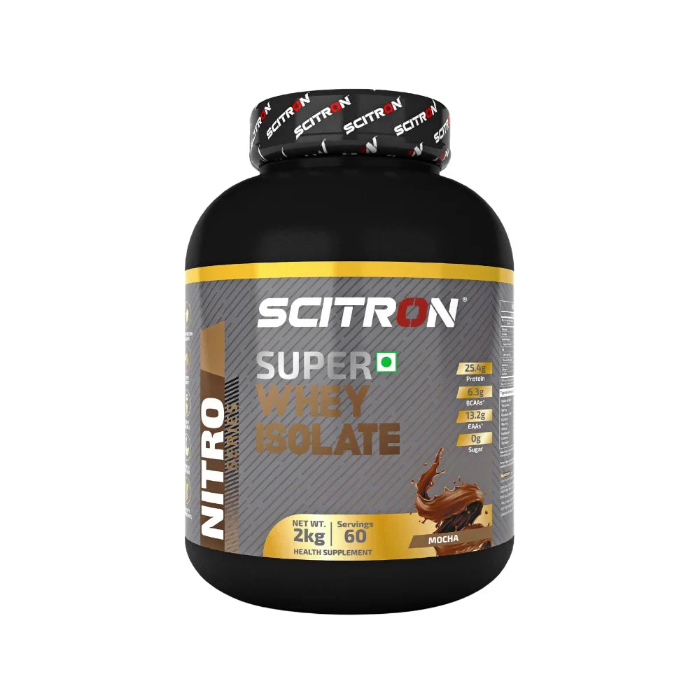 Scitron Nitro Series Super Whey Isolate 2Kg Mocha