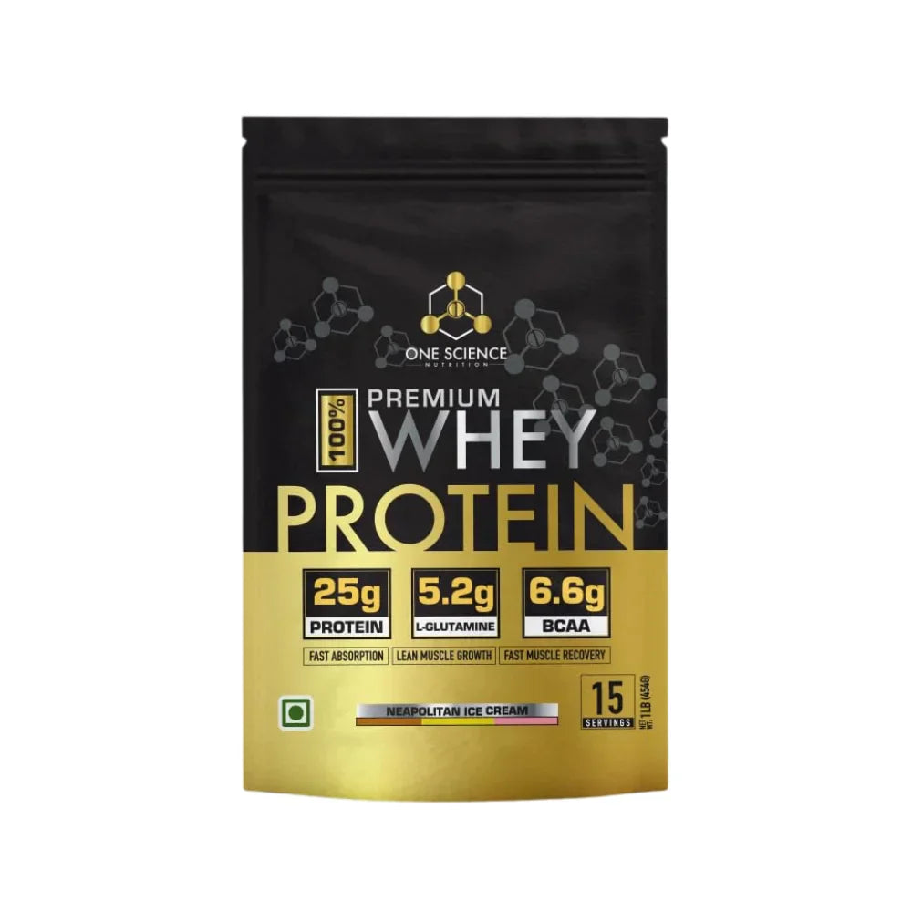 One Science Premium Whey Protein 5 Lb Vanilla Swirl 