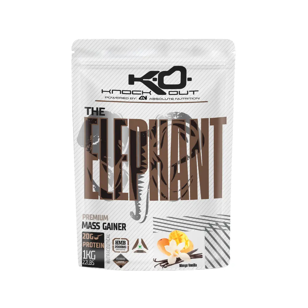 Absolute Nutrition Knockout Series Elephant Mass Gainer