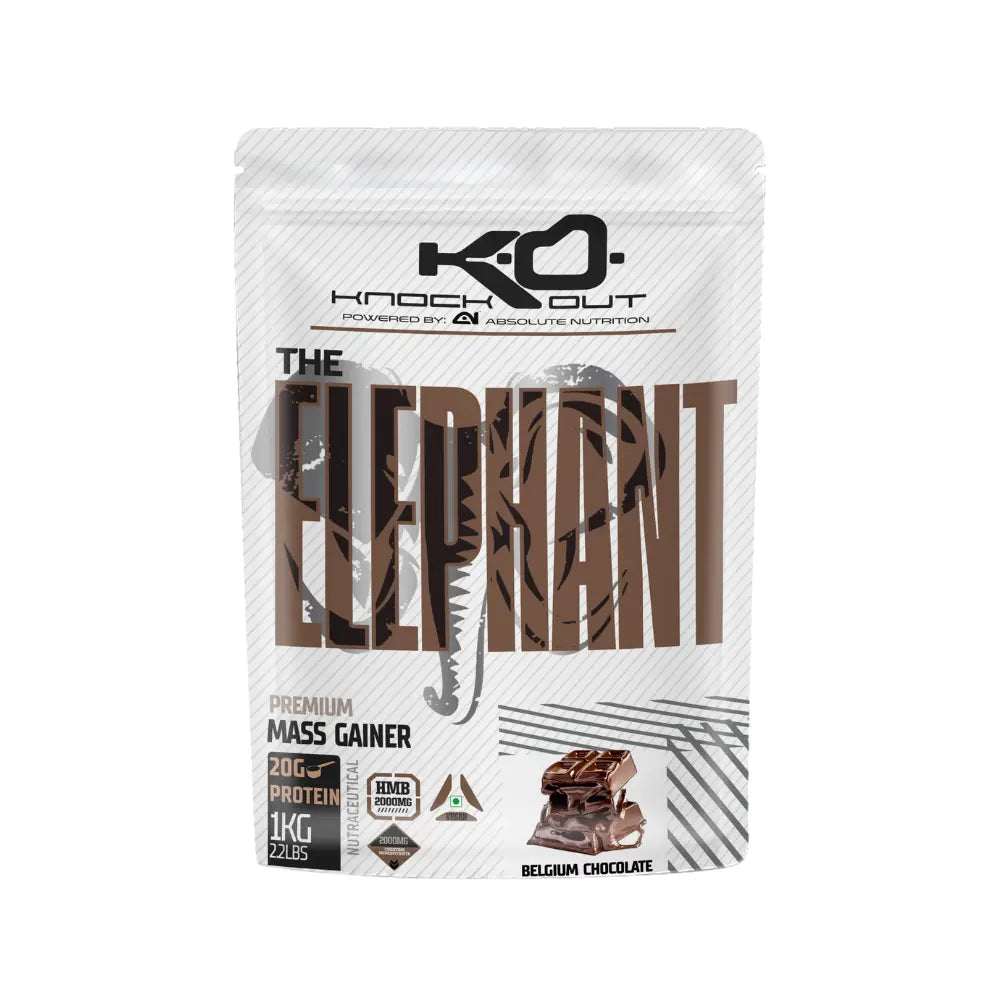 Absolute Nutrition Knockout Series Elephant Mass Gainer