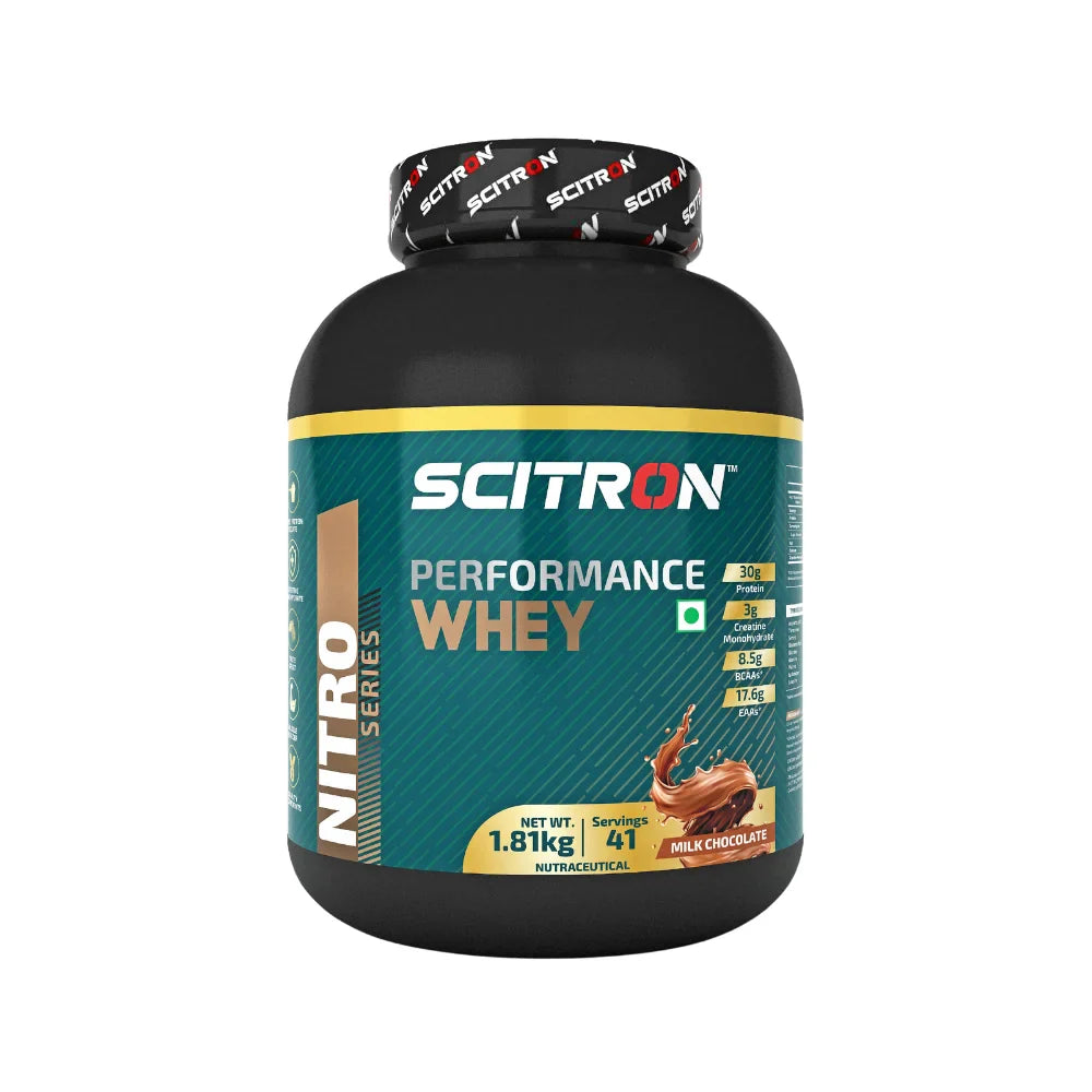 Scitron Nitro Series Performance Whey + Free Shaker