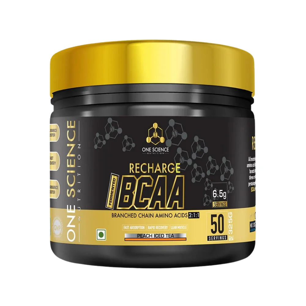 One Science Recharge BCAA 50 Servings Pear Bonanza