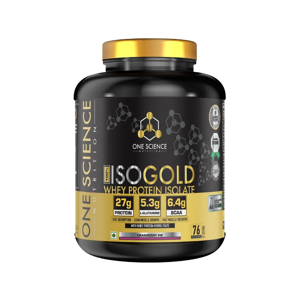 One Science 100% Iso Gold Whey Protein Isolate