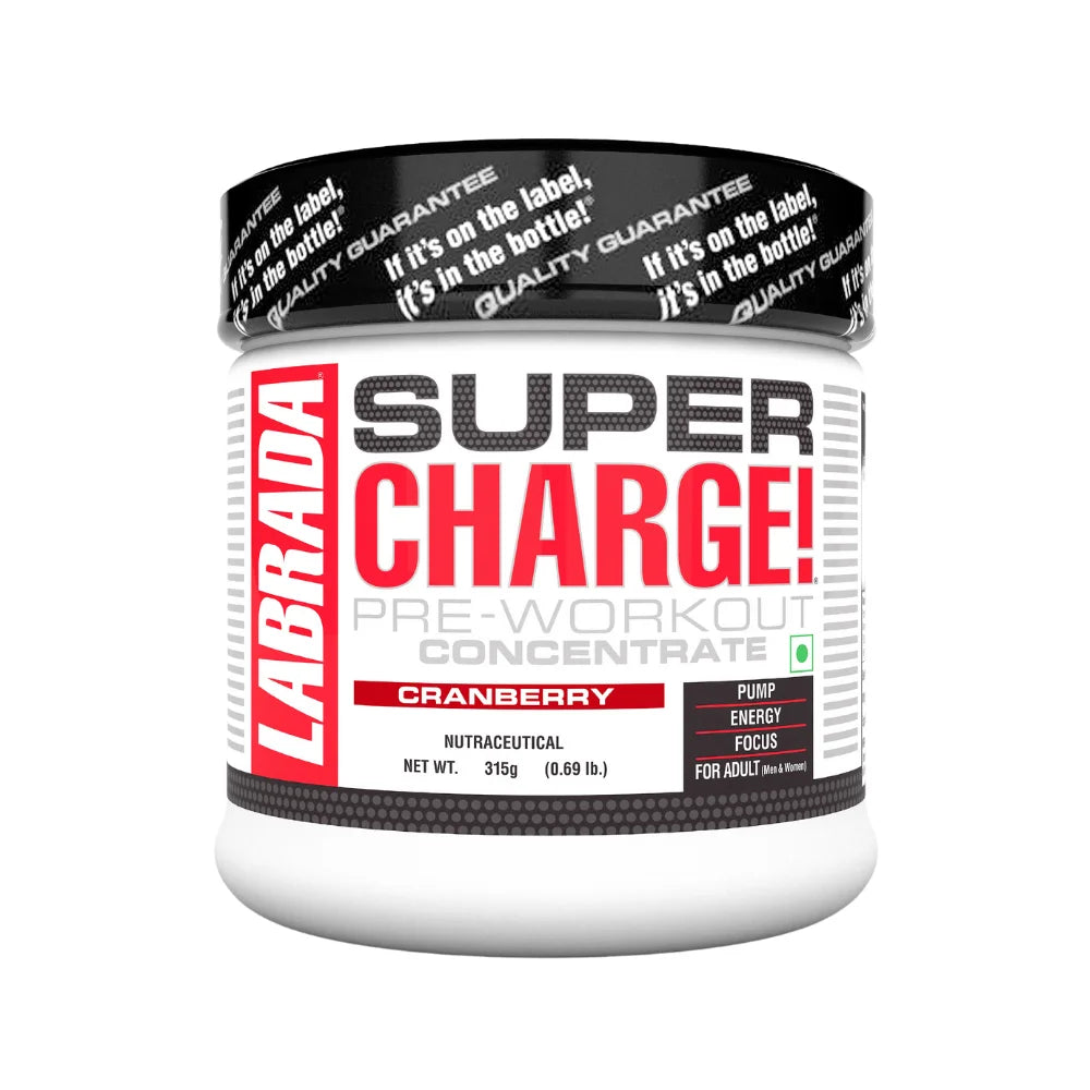 Labrada Super Charge Pre Workout 315g Mango