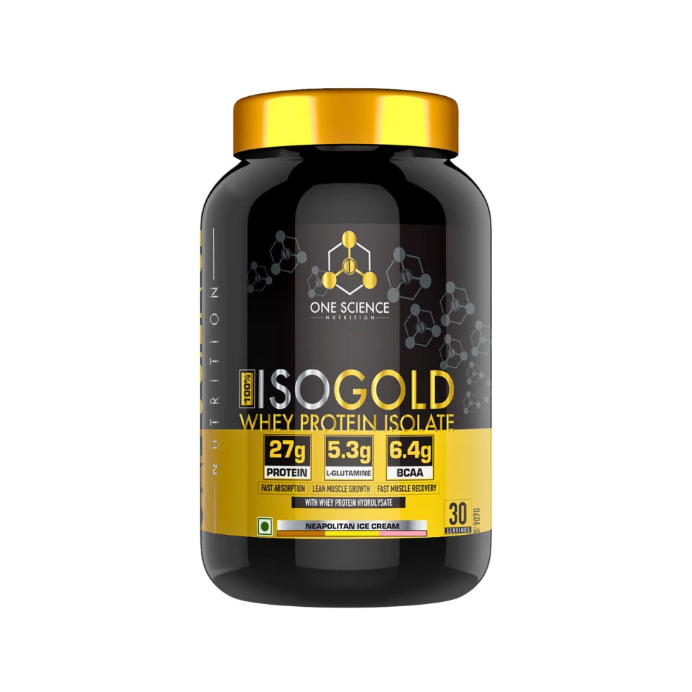 One Science 100% Iso Gold Whey Protein Isolate