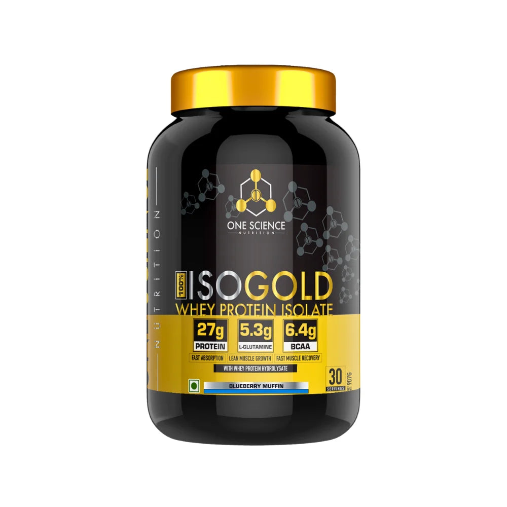 One Science 100% ISO Gold Whey Protein Isolate 5lb Cappuccino 