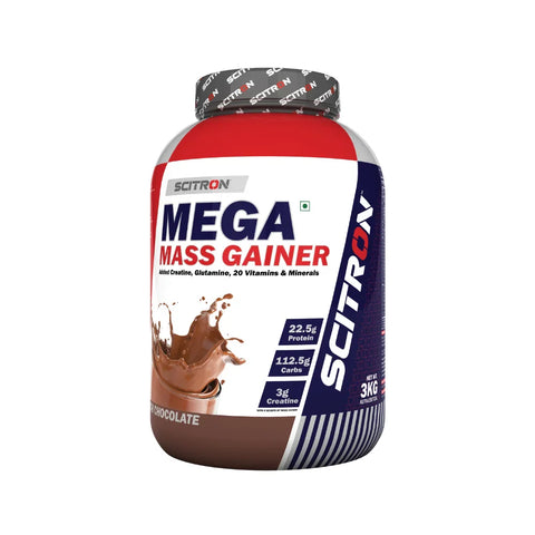 Scitron Mega Mass Gainer 3Kg Mango