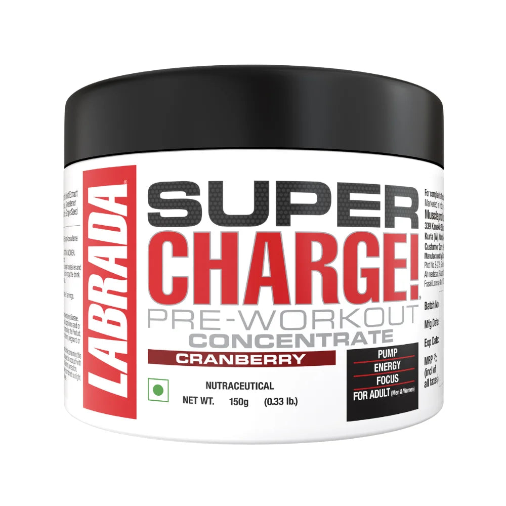 Labrada Super Charge Pre Workout 150g, Pink Guava