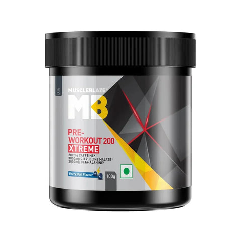 MuscleBlaze Pre-Workout 200Xtreme