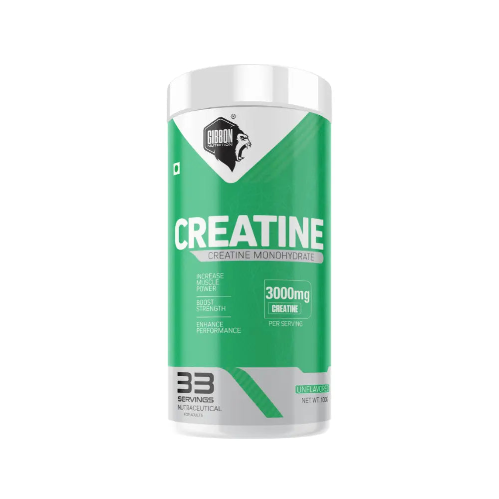 Gibbon Creatine Monohydrate, 33 Servings 