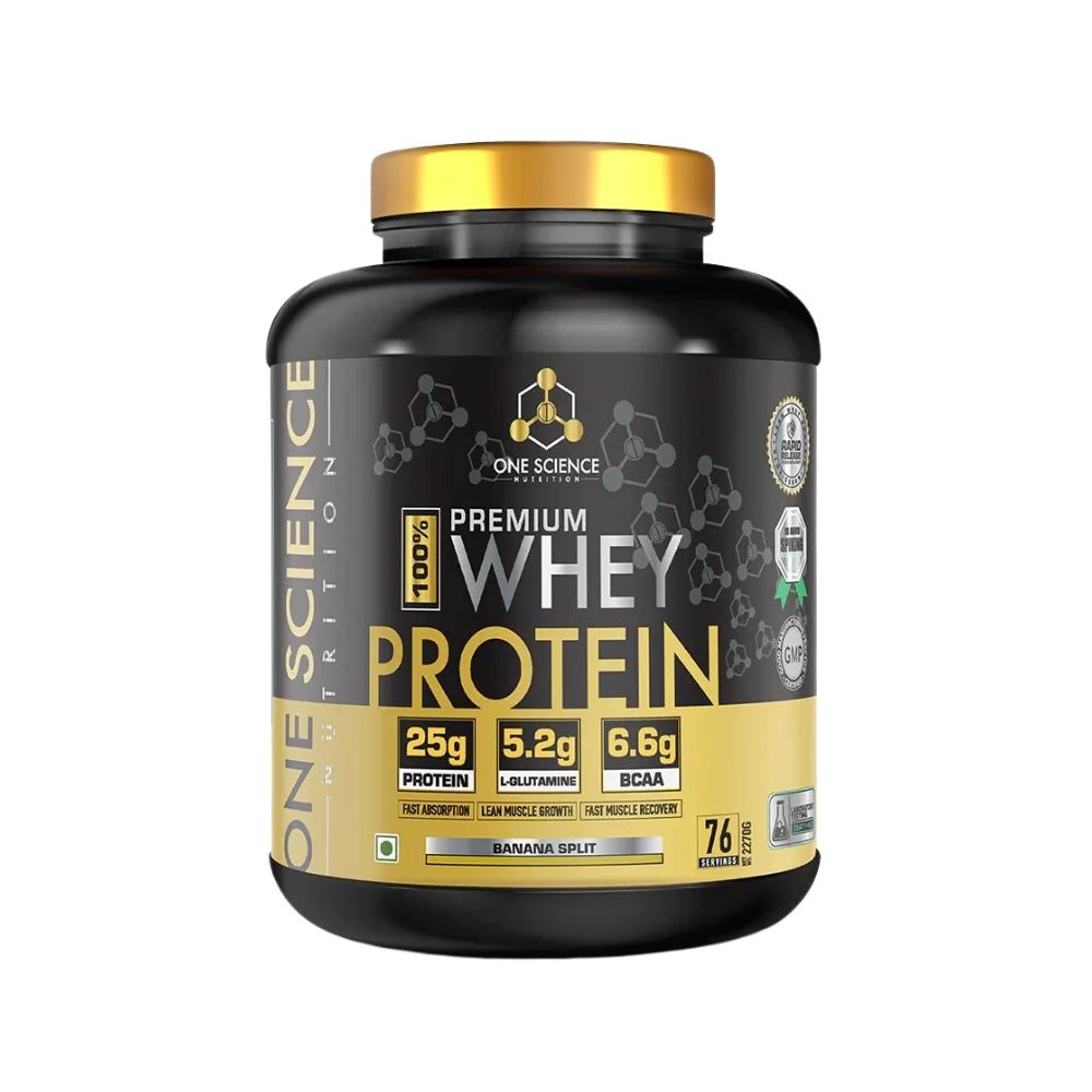 One Science Premium Whey Protein 2Lb, Blueberry Muffin 