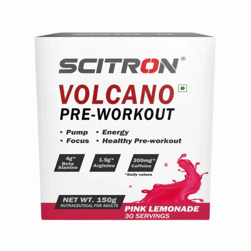 Scitron Volcano Pre Workout + Free Scitron X Nutriride T-Shirt